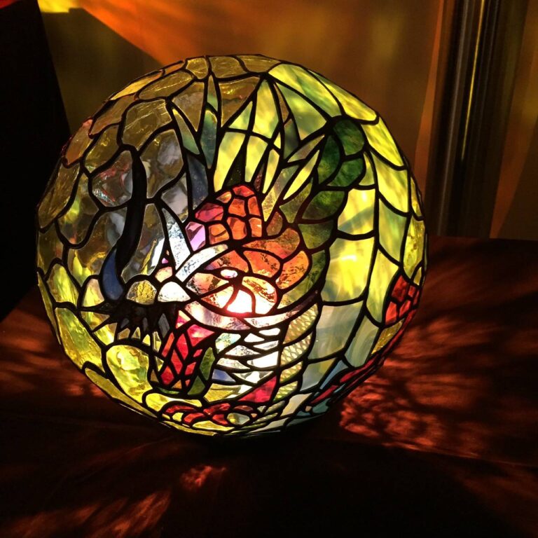 ステンドグラス　キャンディハウス 国立のステンドグラス教室】ステンドグラス・アモー